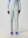 Kenzo Sumire Cropped Jeans Bleached Blue Denim Female In Blue