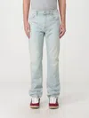 Kenzo Medium Stone Bara Slim Jeans In Grey