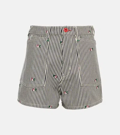 Kenzo Jeansshorts In Black