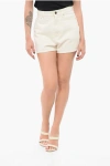 Kenzo Denim Shorts With Logoed Back Pocket
