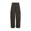 Kenzo Denim Pants In Brown