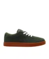 Kenzo Dome Suede Low-top Sneakers In Black