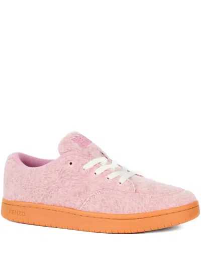 Kenzo Dome Wool Sneakers In Pink