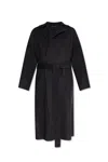 Kenzo Elegant Wool-cashmere Outerwear Jacket For Women In Black