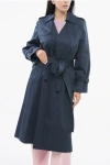 Kenzo Double-breasted Belted Trench Coat