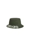 Kenzo Casual Reversible Wide Brim Hat In Black