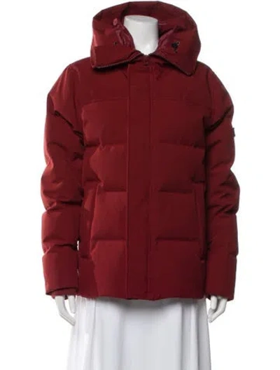 Pre-owned Kenzo Down Coat In Red