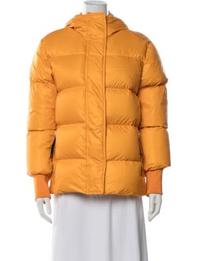 Pre-owned Kenzo Down Jacket In Orange