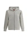Kenzo Dragonfly Hoodie For A Dynamic Look In Grey