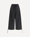 Kenzo Drawstring Cargo Pants In Black