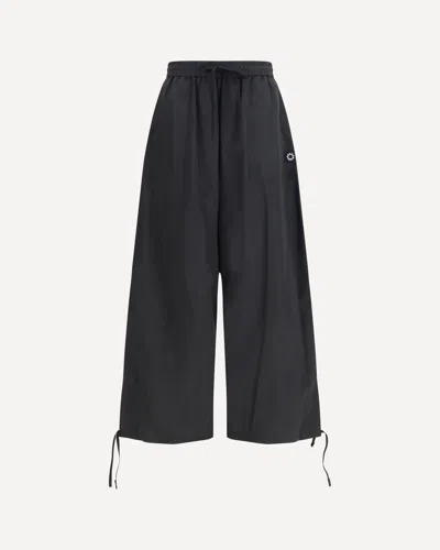 Kenzo Drawstring Cargo Pants In Black