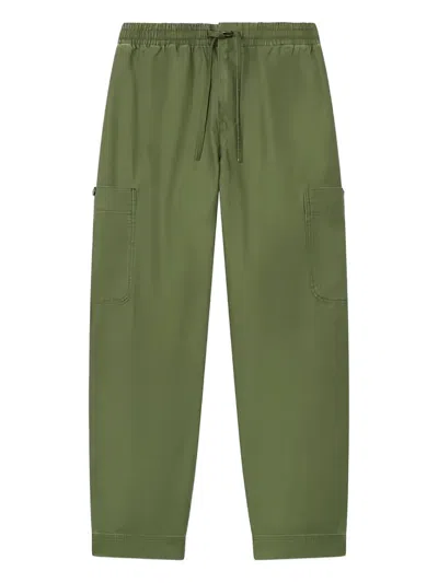 KENZO DRAWSTRING CARGO TROUSERS