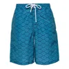 Kenzo Long Boardshort In Blue