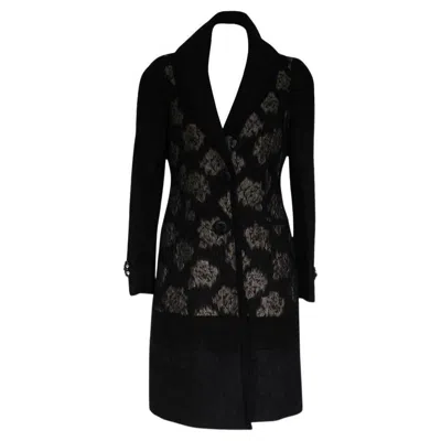 Pre-owned Kenzo Dress And Coat Suit Size 40 In Black