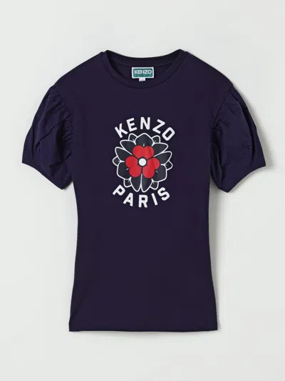 Kenzo Dress  Kids Kids Color Blue