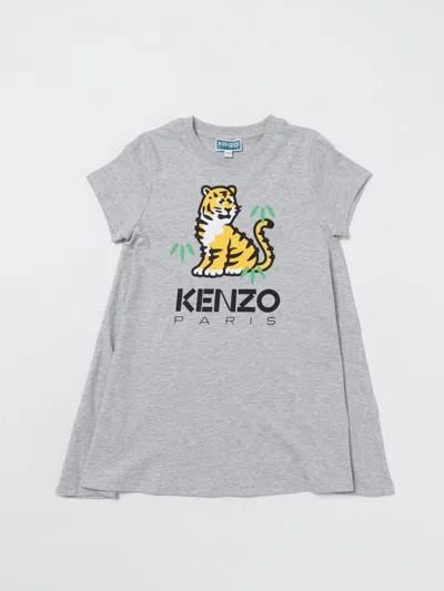 Kenzo Dress  Kids Kids Color Grey