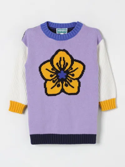 Kenzo Dress  Kids Kids Color Lilac
