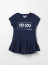 Kenzo Dress  Kids Kids Color Marine