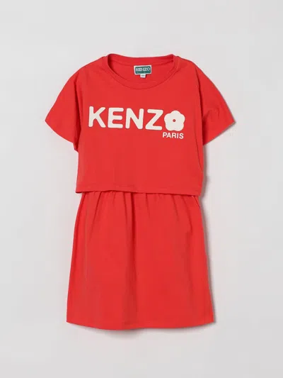 Kenzo Dress Kids  Kids In Red