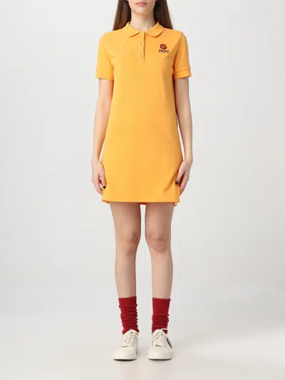 Kenzo Dress  Woman Color Orange
