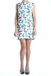 Kenzo Dress Multicolor In Blue