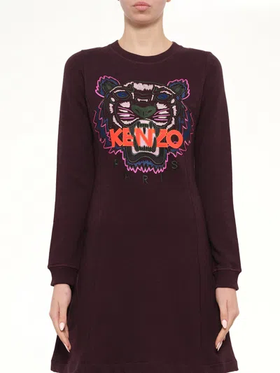 Kenzo Dress In Brown