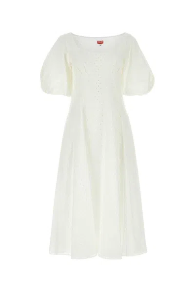 Kenzo Dress In White