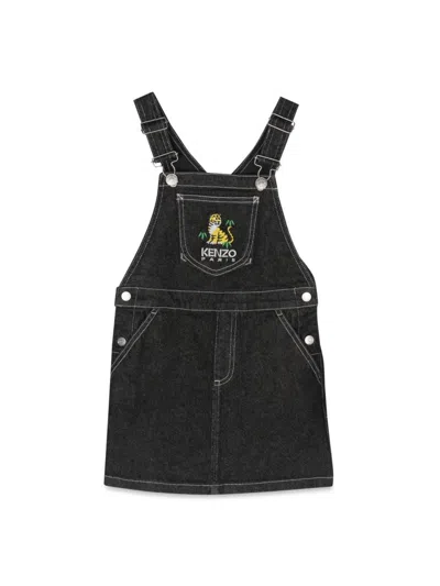 sachin and babi light blue dress Tommy Jeans Ladies Tommy Badge Neon Embroidery Dungaree Dress