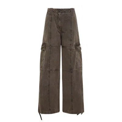 KENZO KENZO DYED CANVAS CARGO PANTS