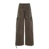 Kenzo Dyed Canvas Cargo Pants In Multicolor