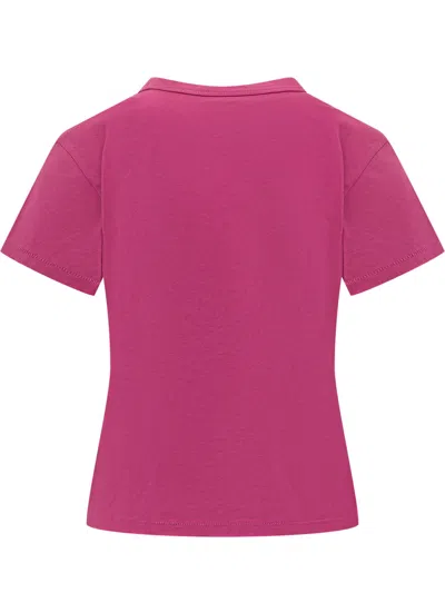 Kenzo Eiffel Tower Graphic T-shirt In Carmine