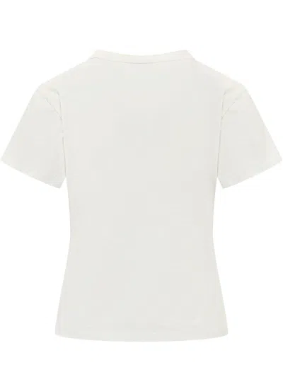 Kenzo Eiffel Tower Graphic T-shirt In Off-white