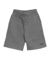 Kenzo Elastic Drawstring Shorts In Gray
