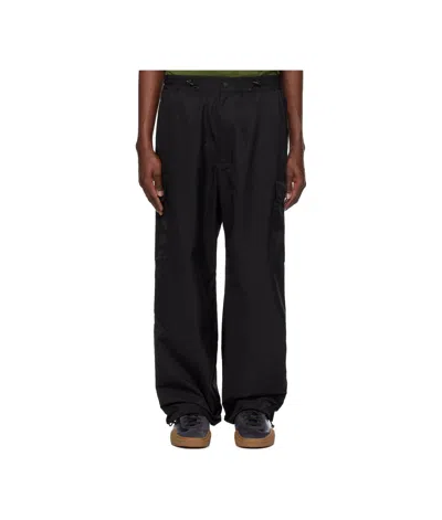 Kenzo Elastic Waist Casual Pants In Black