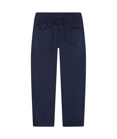 Kenzo Elastic Waist Casual Pants In Black