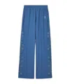 Kenzo Elastic Waist Casual Pants In Blue