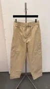 Kenzo Elastic Waist Casual Pants In Nude