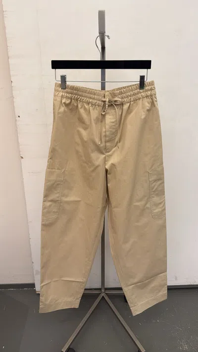 Kenzo Elastic Waist Casual Pants In Nude