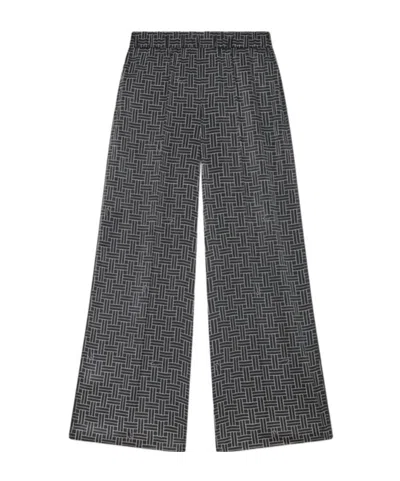 Kenzo Elastic Waist Pajamas In Black
