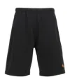 Kenzo Elastic Waist Shorts In Black