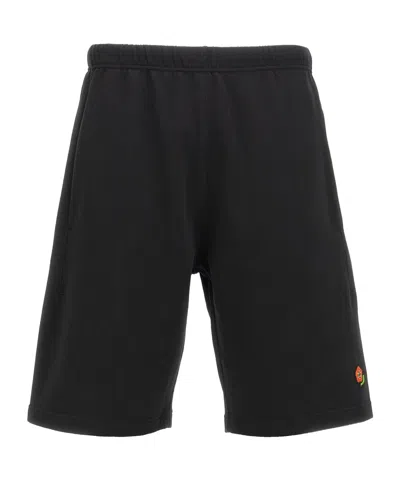 Kenzo Elastic Waist Shorts In Black