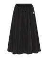 Kenzo Boke Flower 2.0 Skirt With Flared Hem And Bow Detail