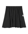 Kenzo Elastic Waist Skirt In Black