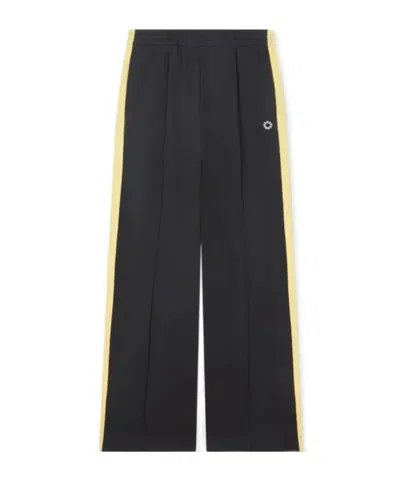 Kenzo Elastic Waist Sports Pants In Black