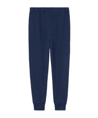 Kenzo Elastic Waist Sweatpants In Blue