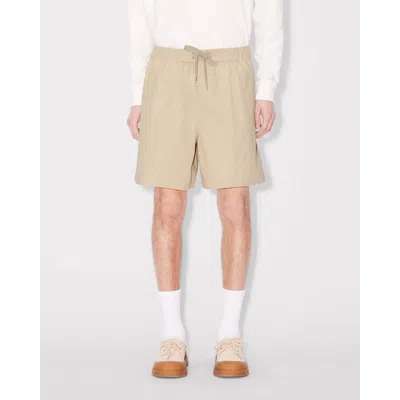 KENZO KENZO ELASTICATED DRAWSTRING COTTON SHORTS