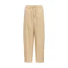 Kenzo Elasticated Waistband Cargo Pants In Gold