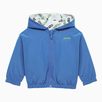 Kenzo Electric Blue Jacket With Logo