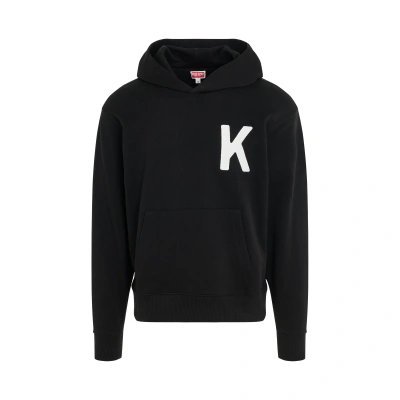 Kenzo Elephant Classic Hoodie In Black