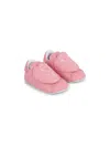 Kenzo Elephant-print Touch-strap Slippers In Pink